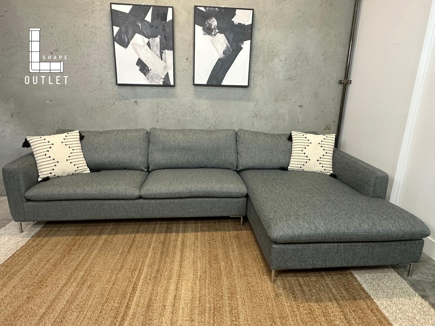 Premium Grey Sectional