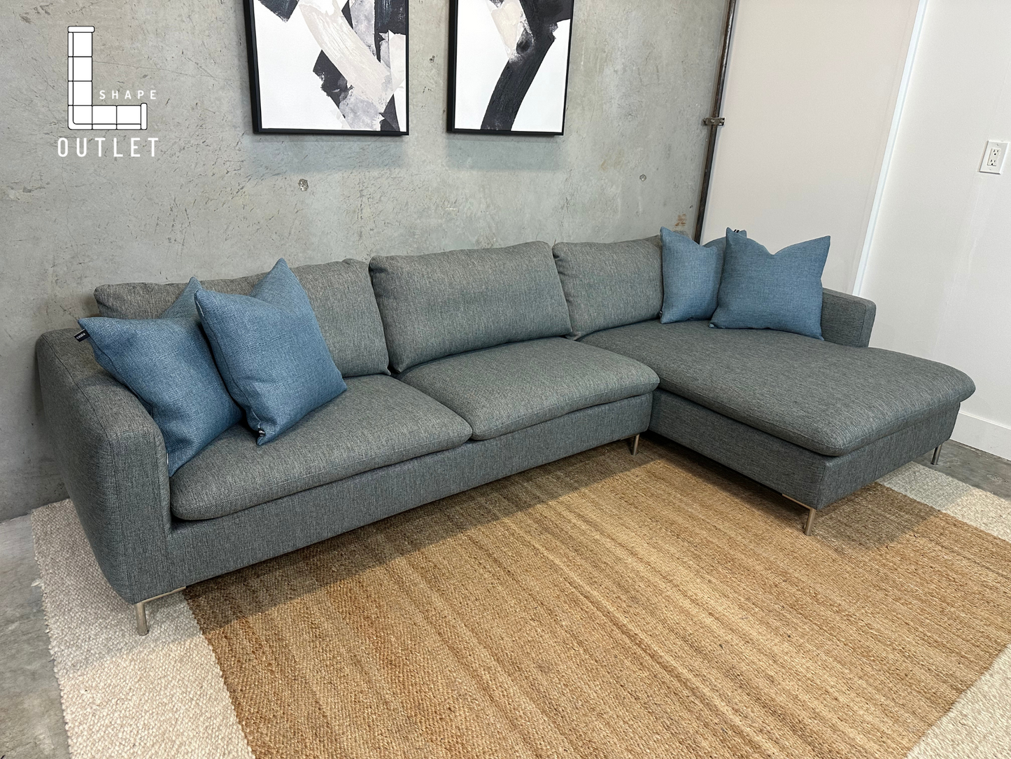 Premium Grey Sectional